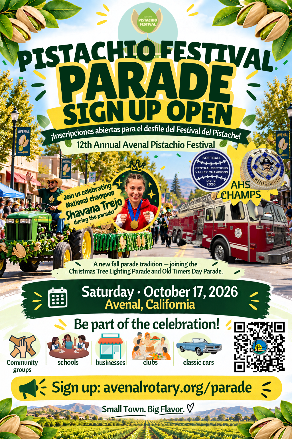 Fall Parade Sign-Up