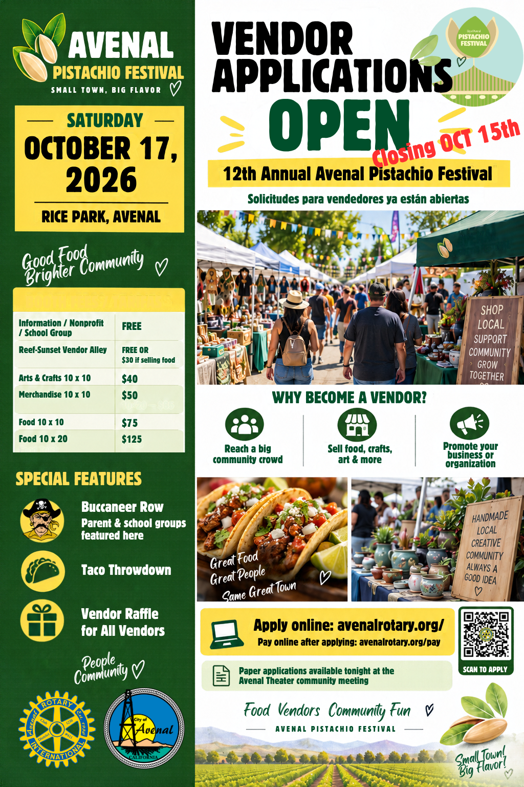Vendor Applications